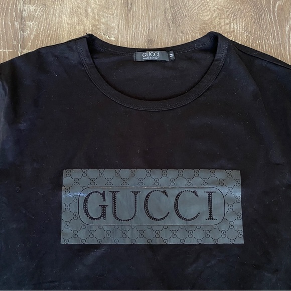 Gucci Black Luxury Tee - Picture 2 of 10